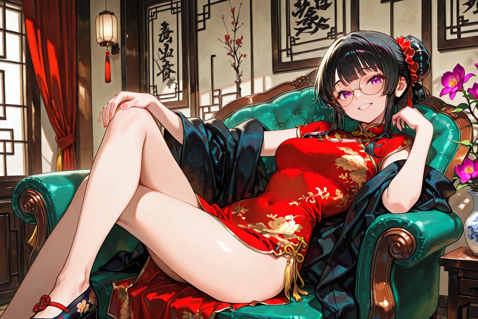 お団子チャイナ