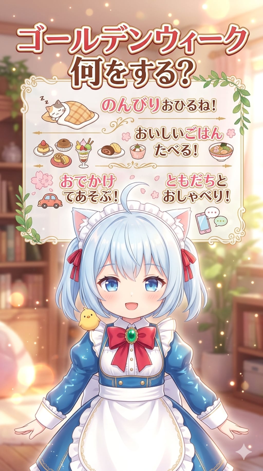 ゴールデンウィーク何をする？