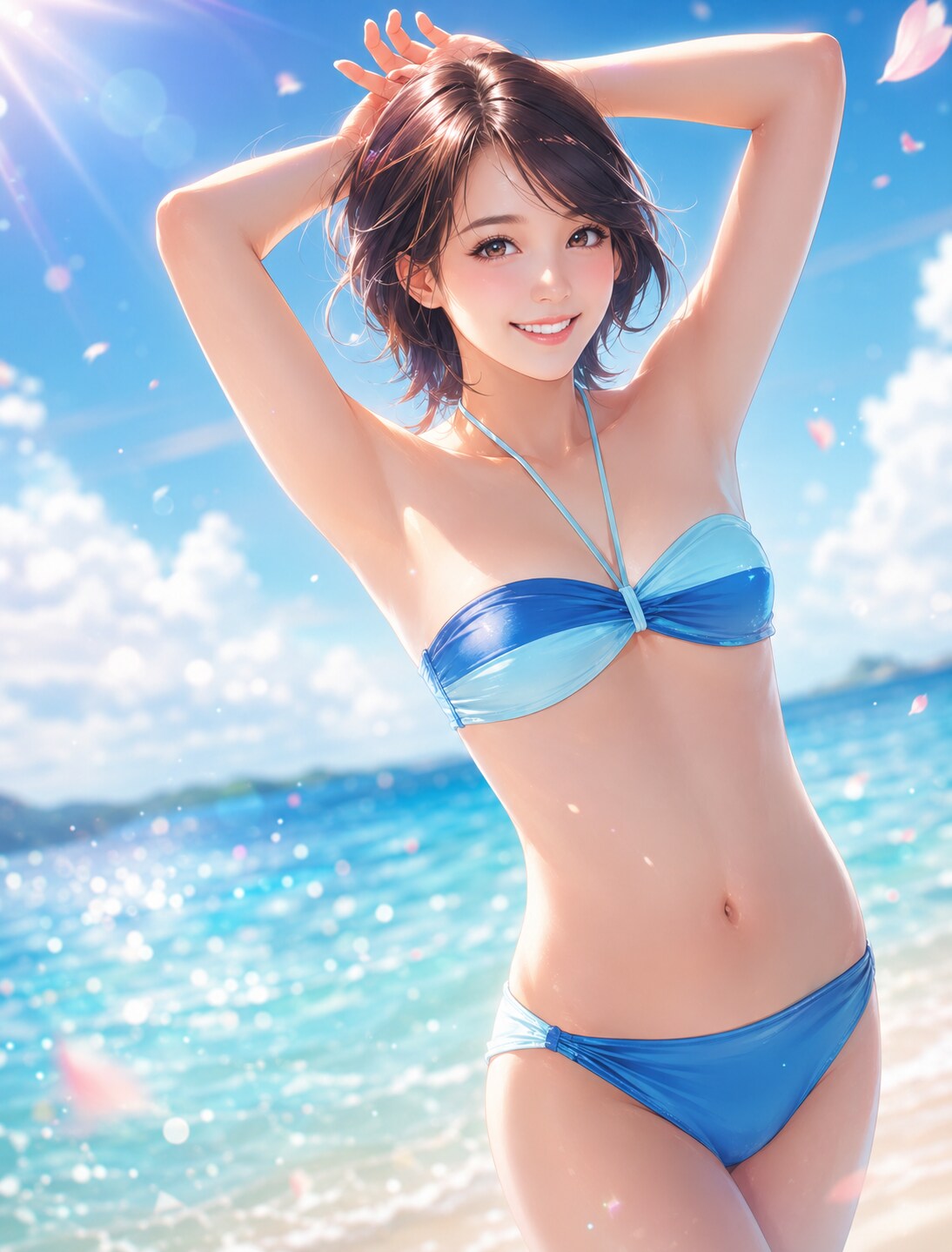 水着女性