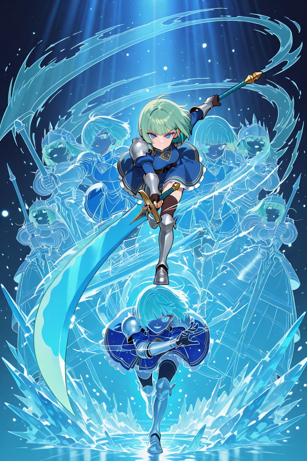 A World-Severing Blade in Slender Arms | の人気AIイラスト・グラビア