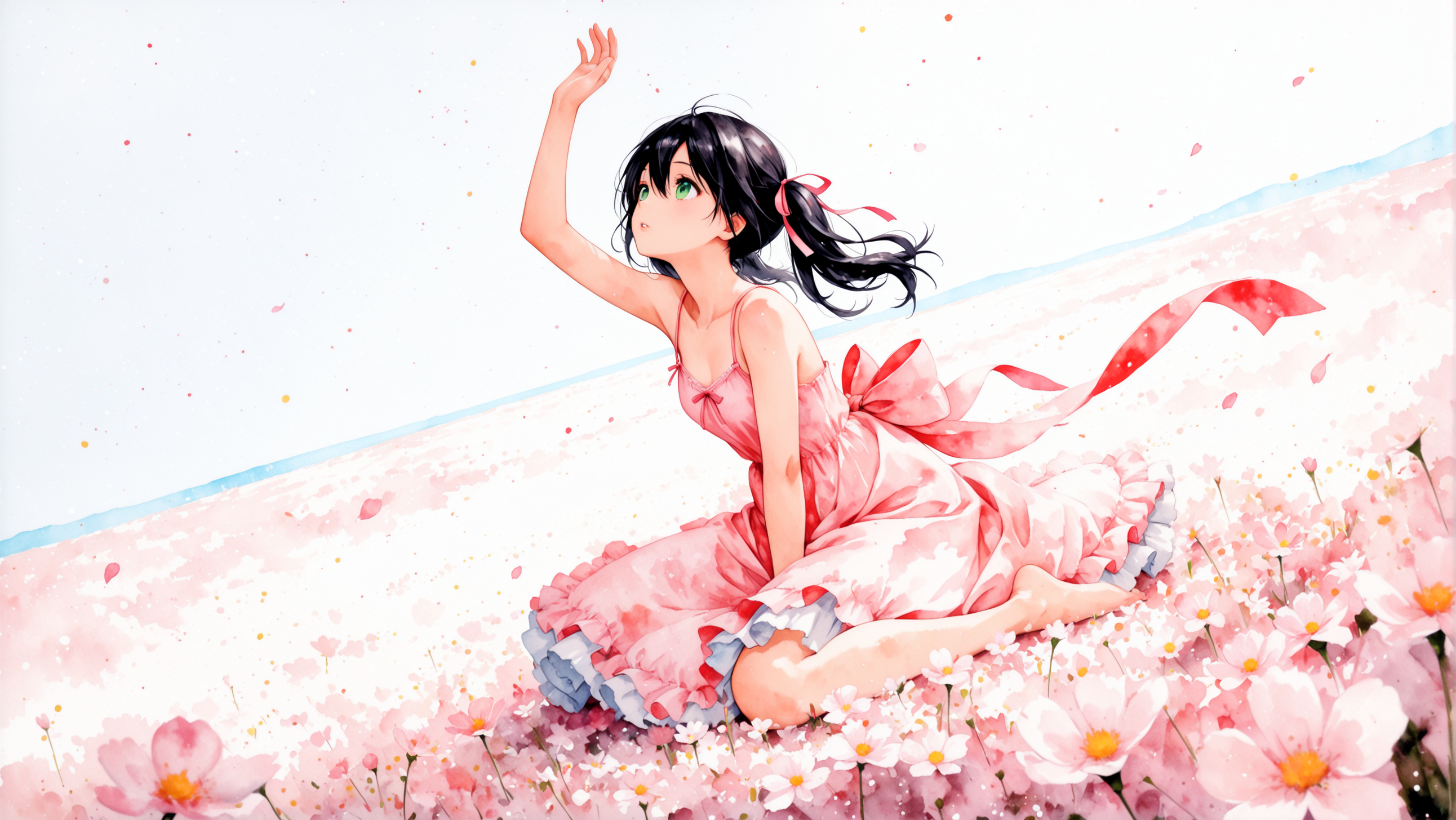 風が触れたあと | の人気AIイラスト・グラビア
