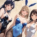 バニーガール 3枚目