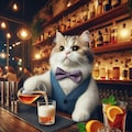 バーテンダーの猫 2枚目