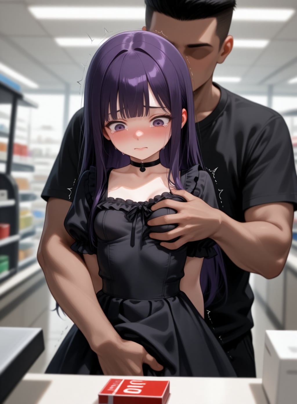 嫌感っ♡前戯編06
