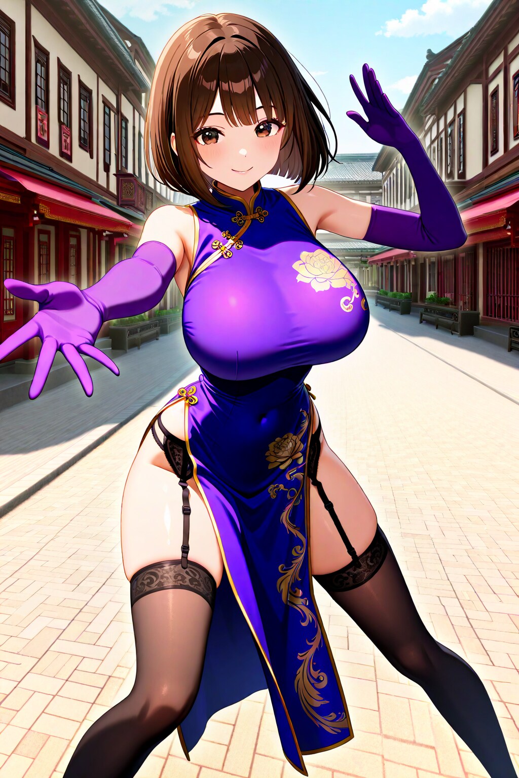 チャイナ服のアキちゃん
