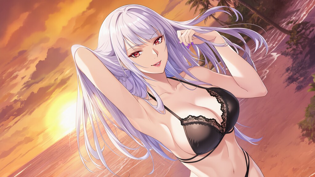 ミレナさんの海の日ビーチグラビア