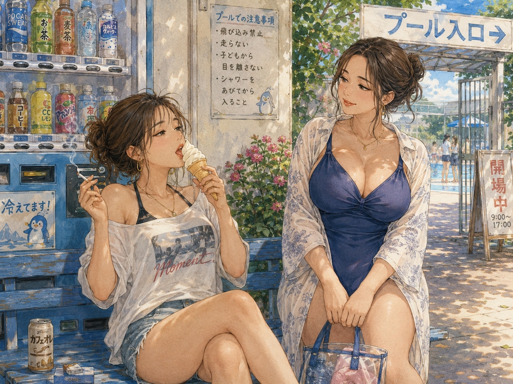 姉妹の夏