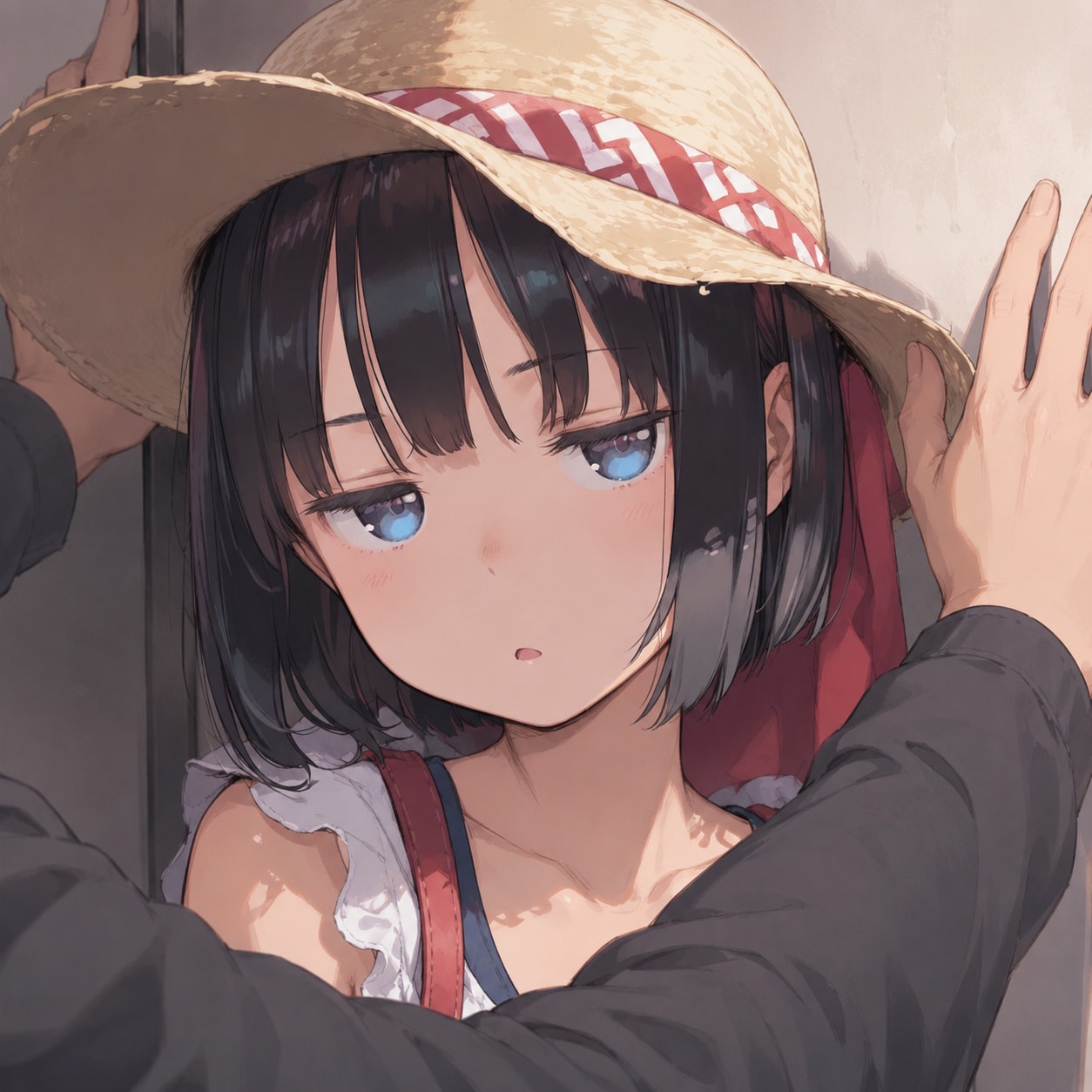 な、何ですか？凄んだって無駄ですよ