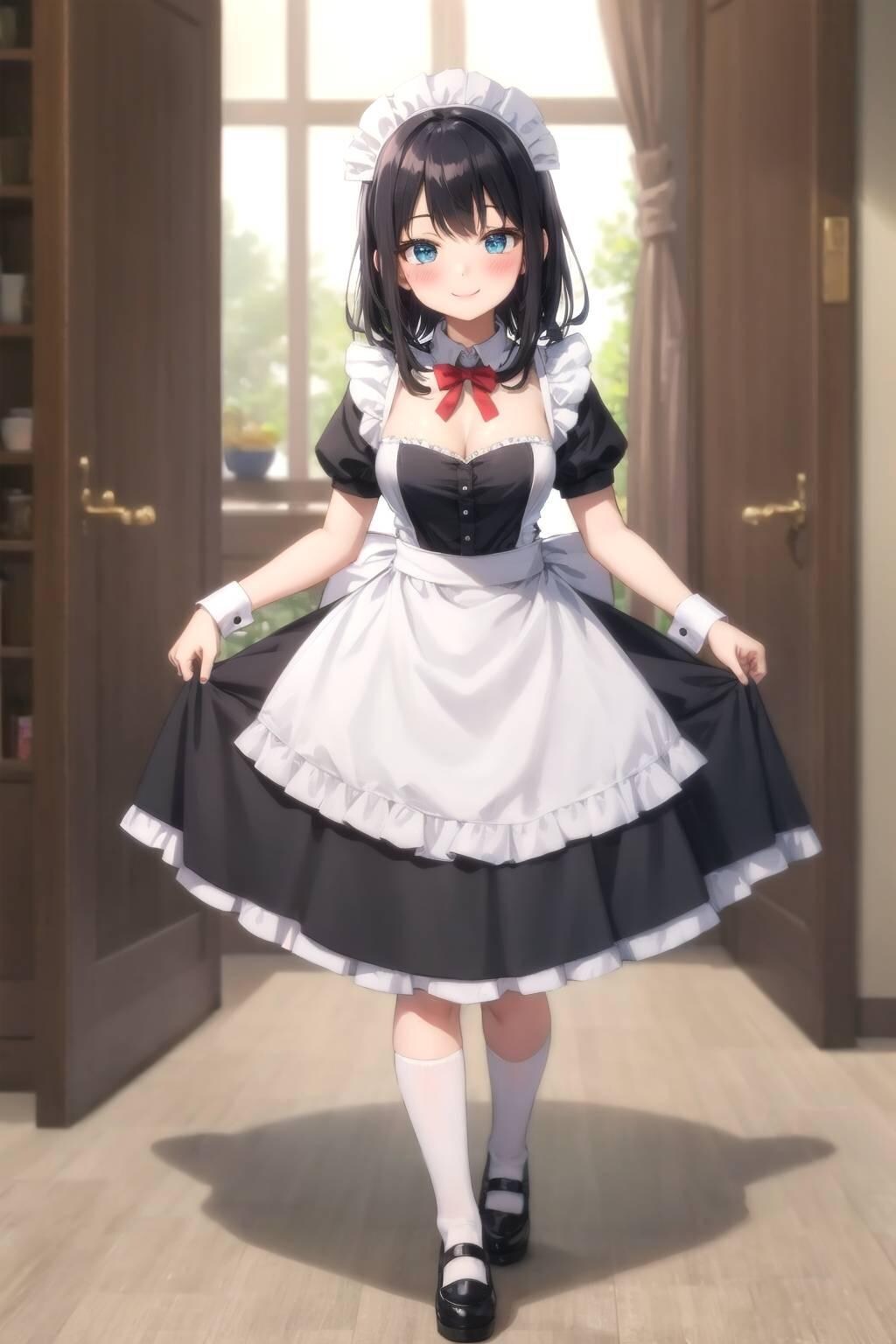 可愛いメイドちゃん作りたくて