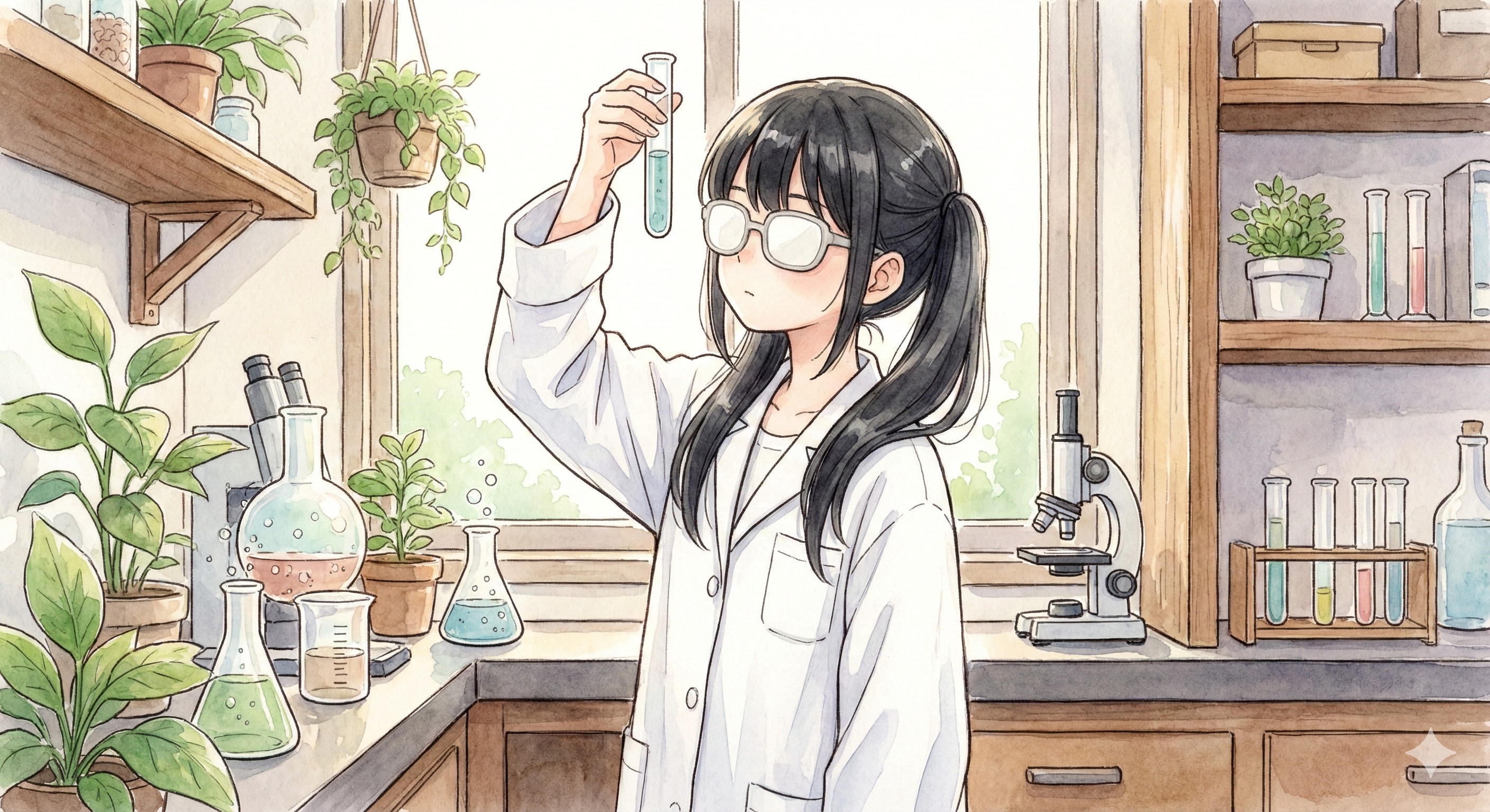 科学者風少女　251215 | の人気AIイラスト・グラビア