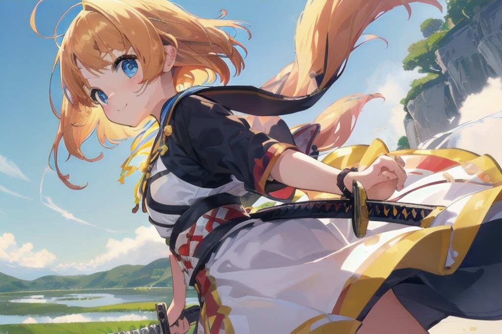 抜刀なしなら、握ってくれた_2。