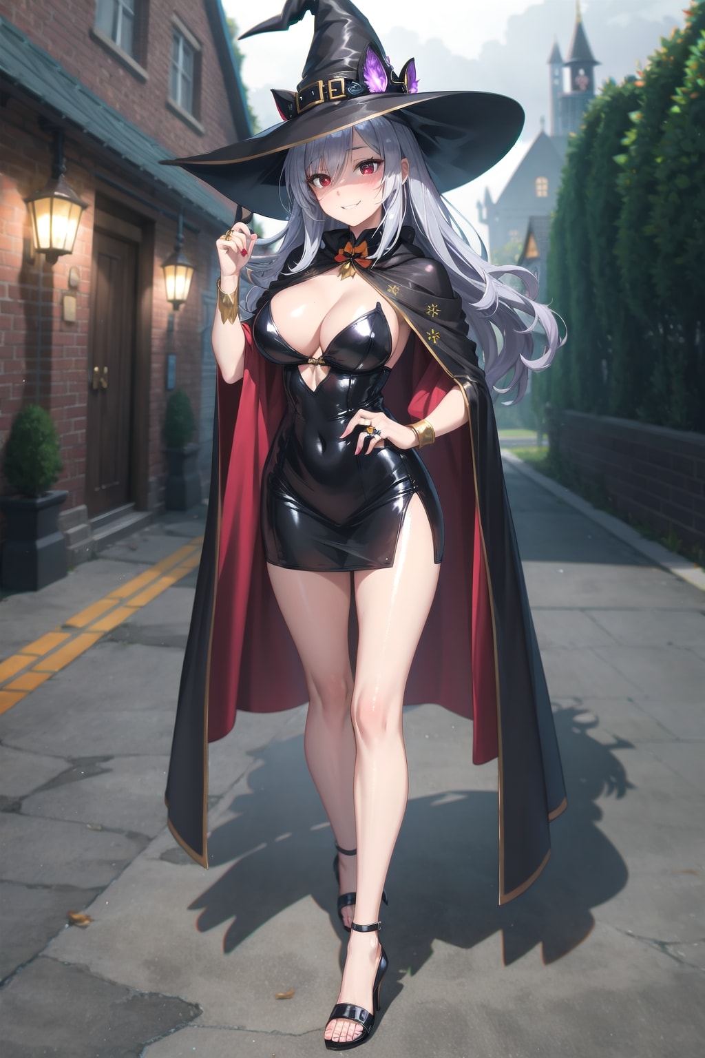 狐の黒魔女さん