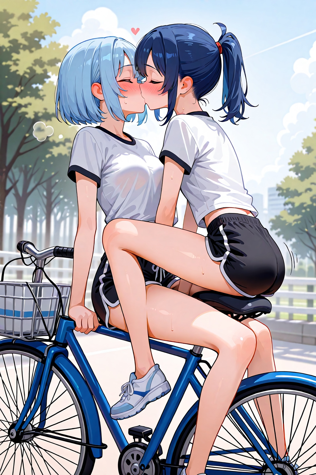 自転車で百合_LILY