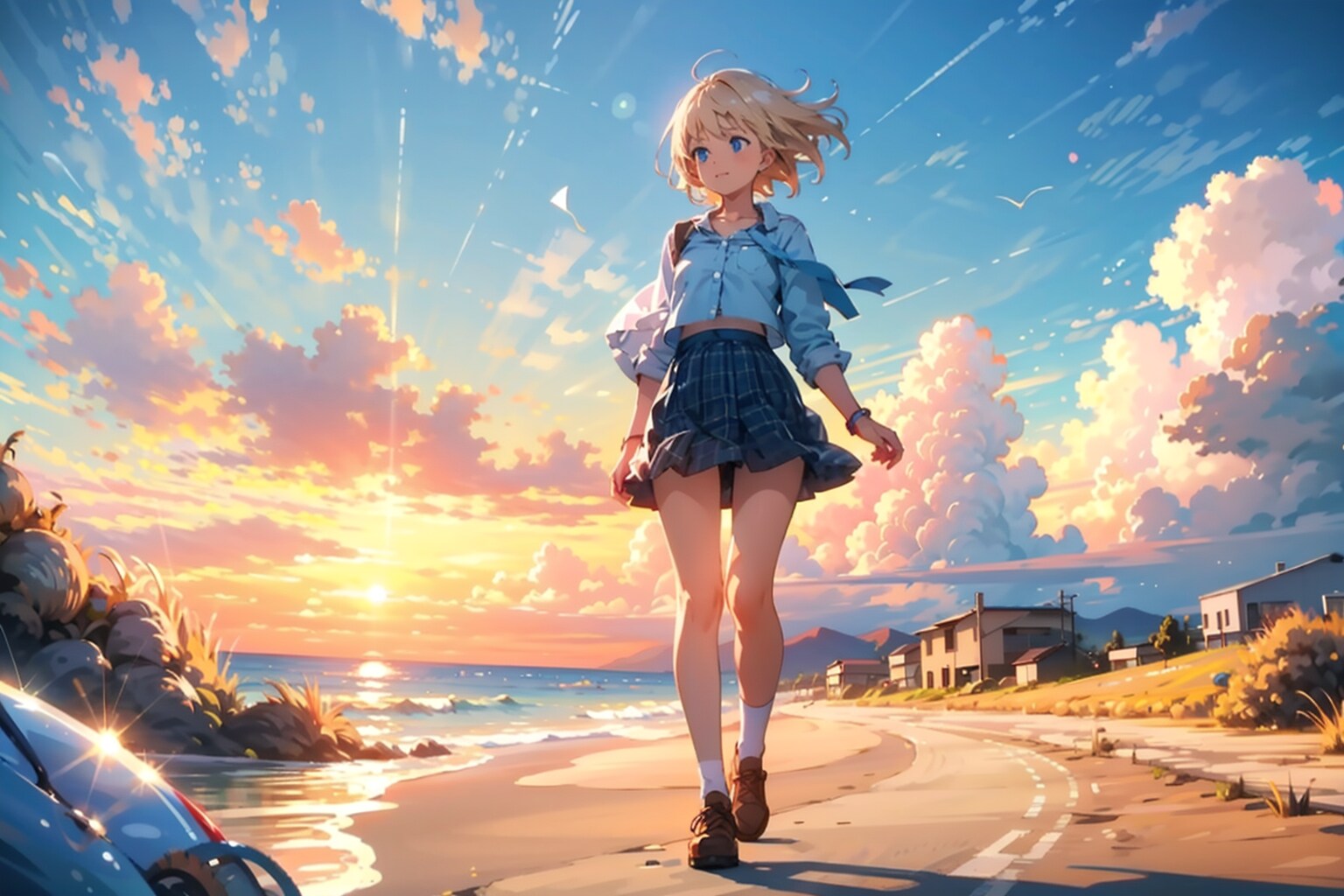 夕焼け