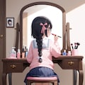ある日の田舎の少女 3枚目