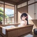 ある日の田舎の少女 6枚目