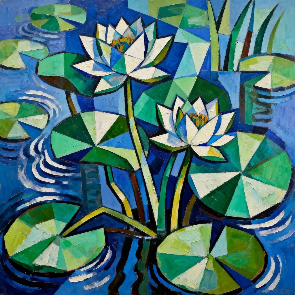 ピカソの睡蓮
