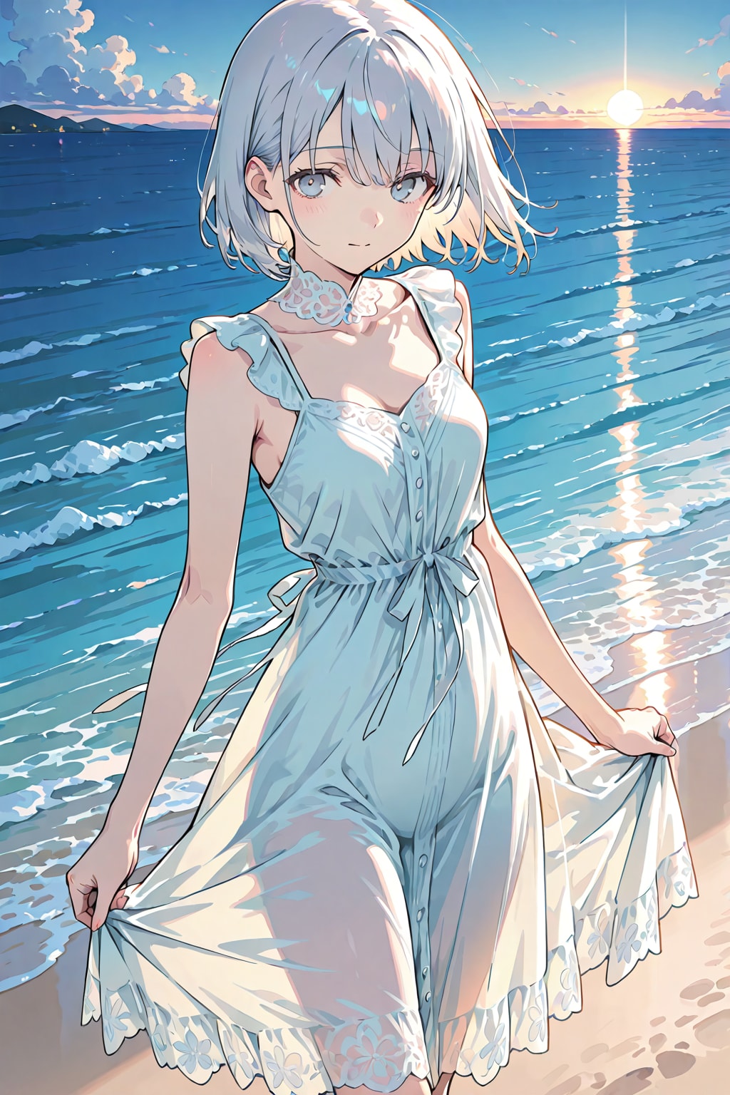 春の波にまどろむ | の人気AIイラスト・グラビア