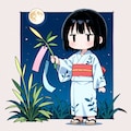 七夕なので、短冊に願い事を… 6枚目