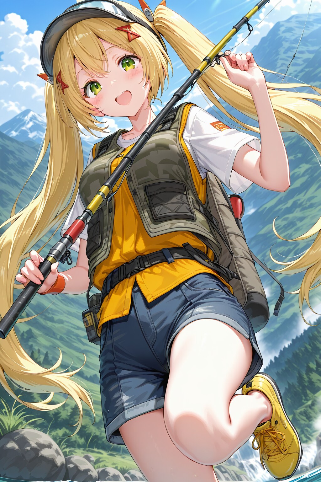 QILINちゃんの渓流釣り