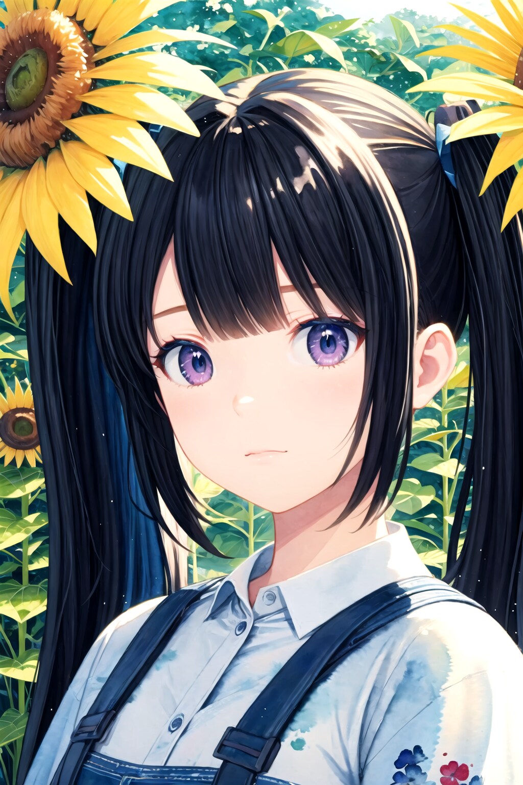 sunflower field FROST | の人気AIイラスト・グラビア
