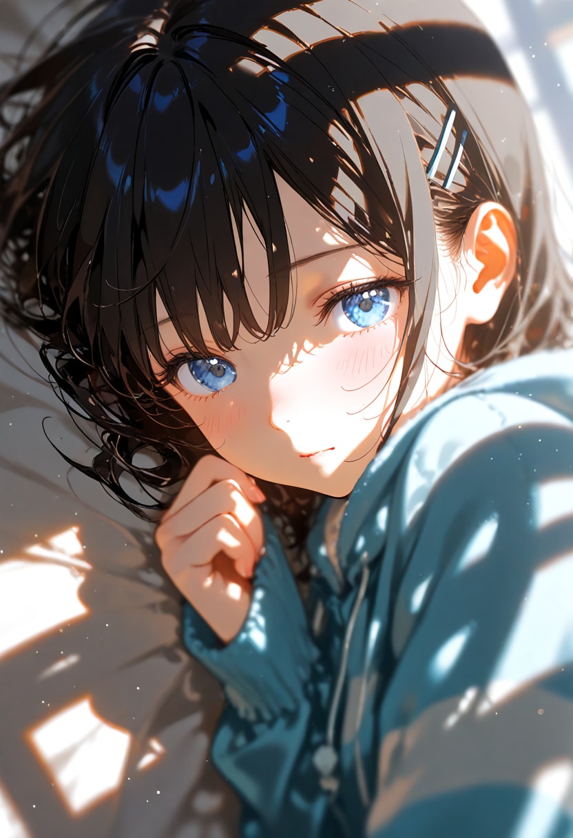 黒髪の美少女(400)