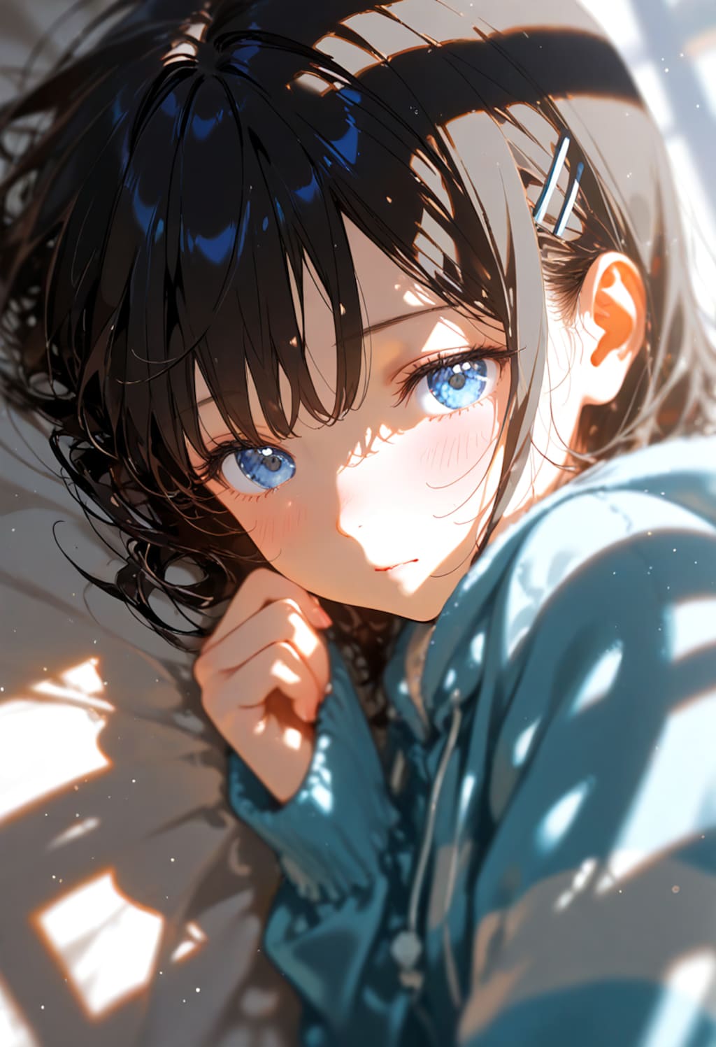 黒髪の美少女(400)