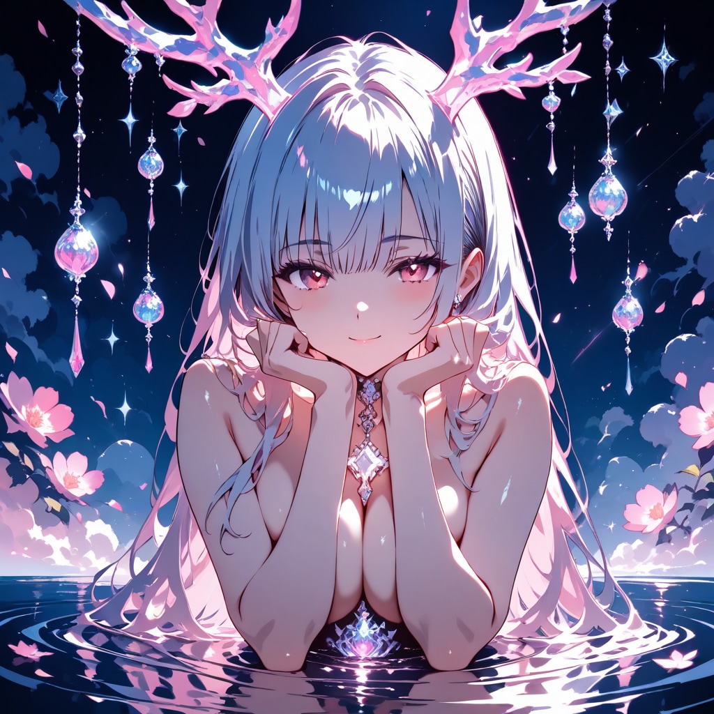 クリスタルな鹿少女