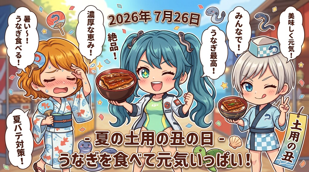 今日は何の日？（20260726固定イベ＋チビお姉複）の生成（ＡI推論不使用）