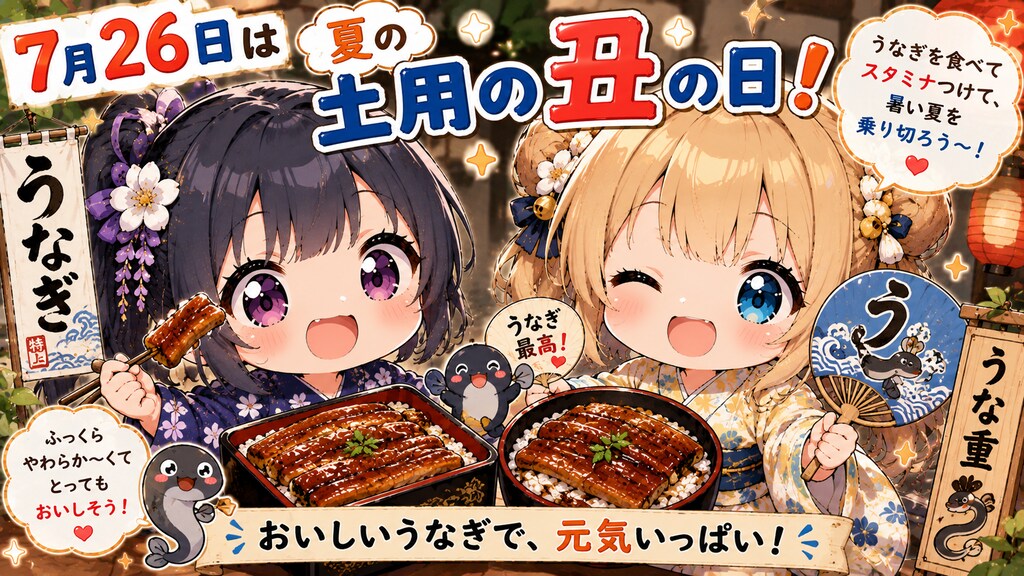今日は何の日？（20260726固定イベ＋チビお姉複）の生成（ＡI推論不使用）