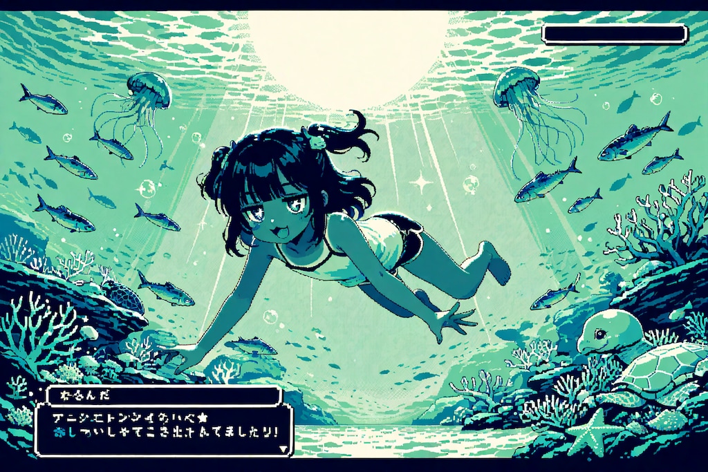 【改】レトロゲーム風なこなつ