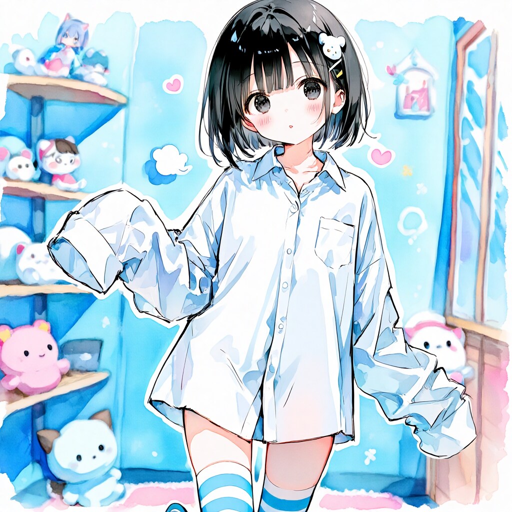 大きなシャツ