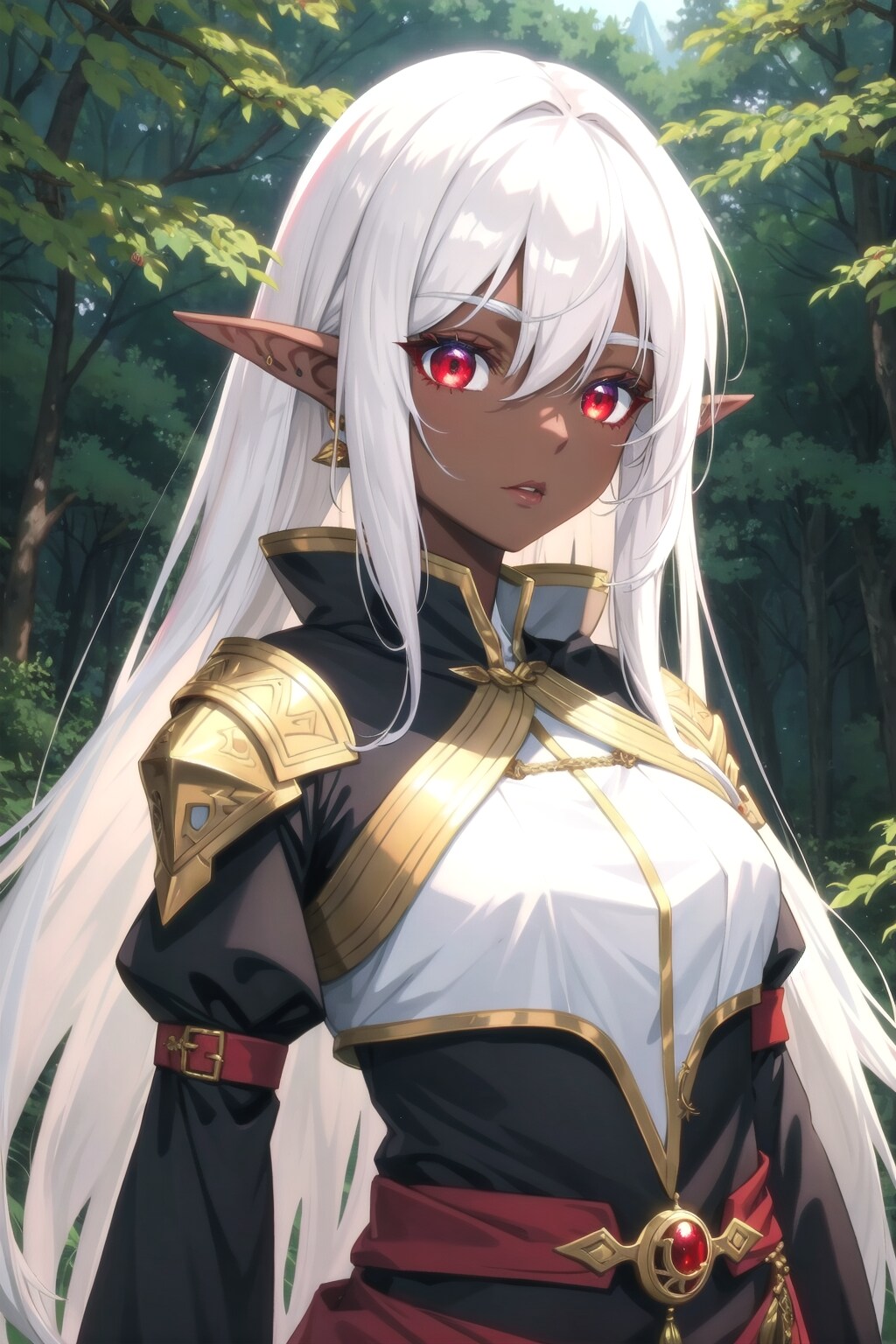 美少女ダークエルフ
