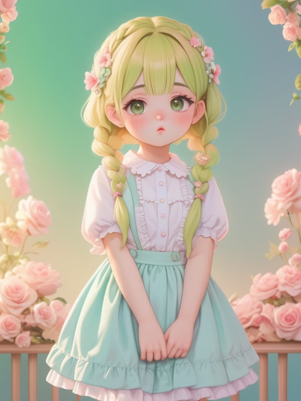 三つ編み