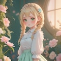 三つ編み 2枚目