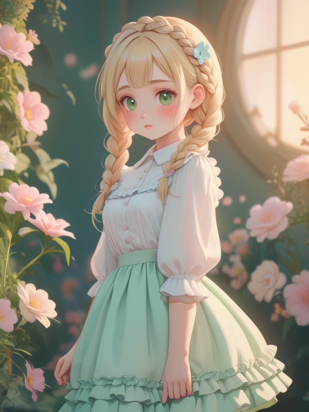 三つ編み