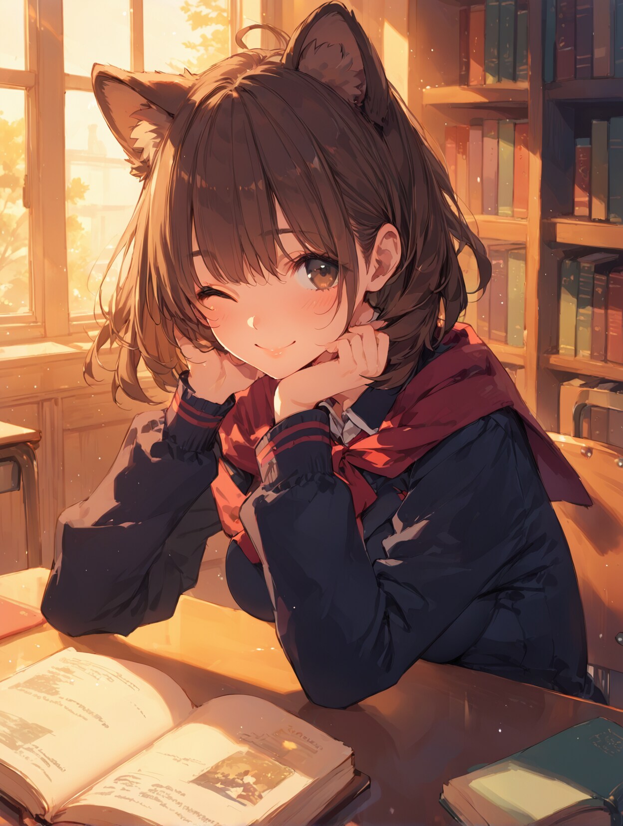あっ、先輩❤お疲れ様です❤