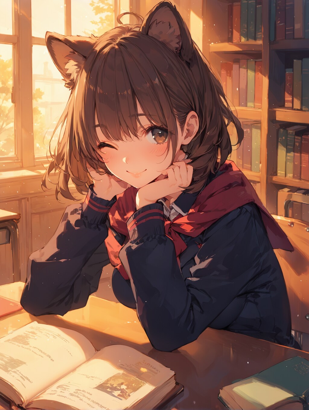 あっ、先輩❤お疲れ様です❤