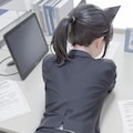 猫耳女子社員 7枚目