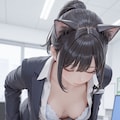 猫耳女子社員 10枚目