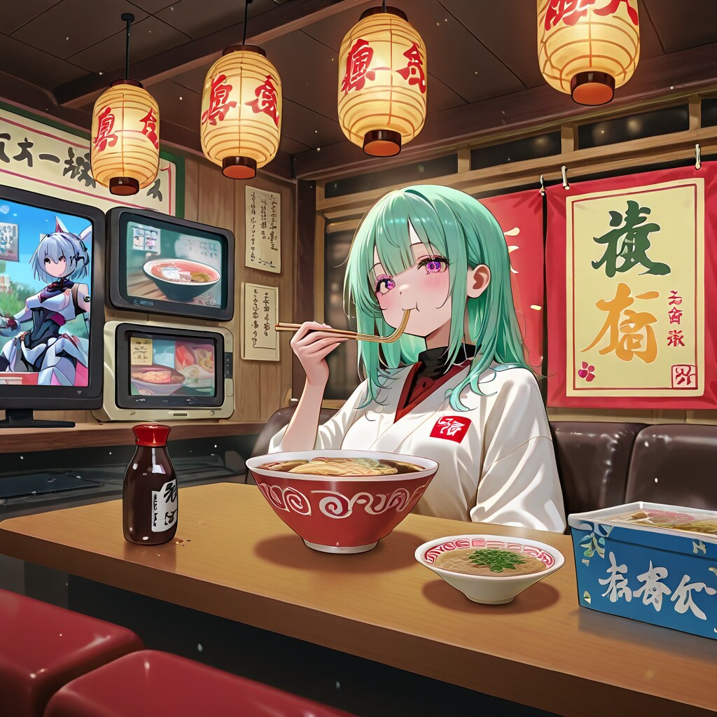 昭和52年ラーメン屋ロボットチャレンジ～i2iチャレンジ編　2～ | の人気AIイラスト・グラビア