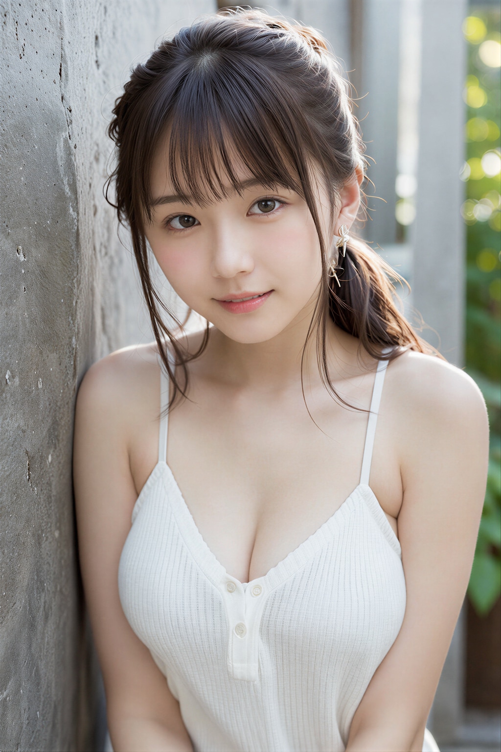 夏の肩出しコーデ 2