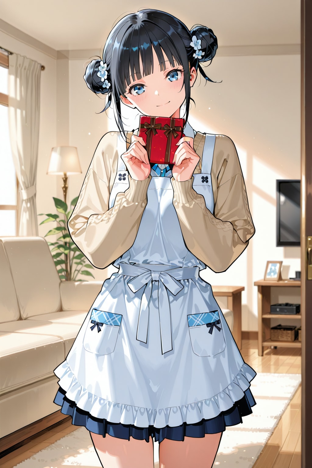 おだんごちゃん🍡✨と朝ごはん🍚✨　2/14 | の人気AIイラスト・グラビア