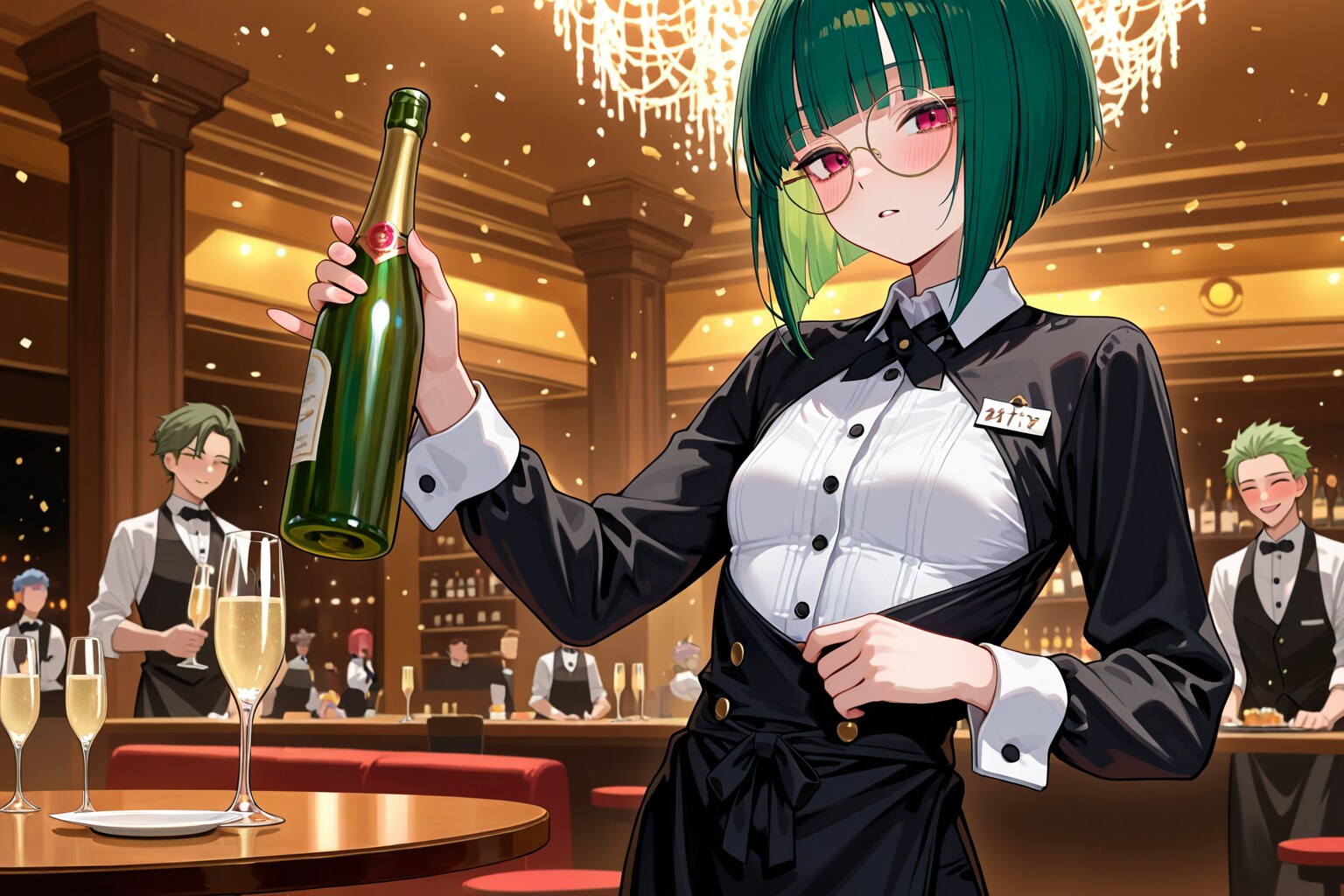 ニューボトル入ります | の人気AIイラスト・グラビア