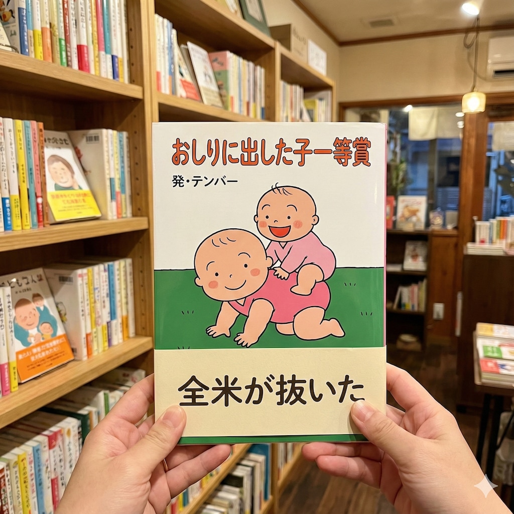 おしりに出した子