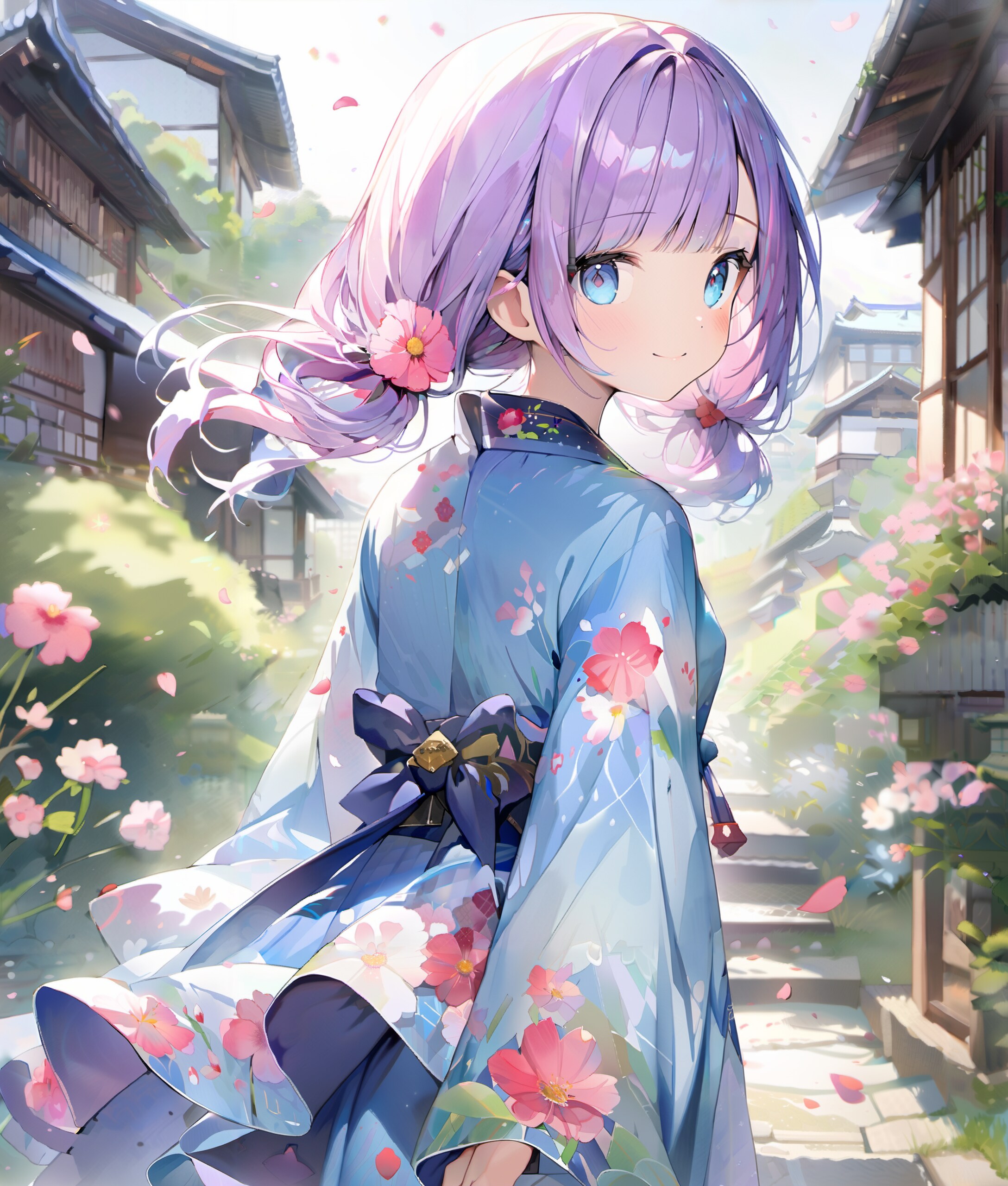 和服でお出かけ
