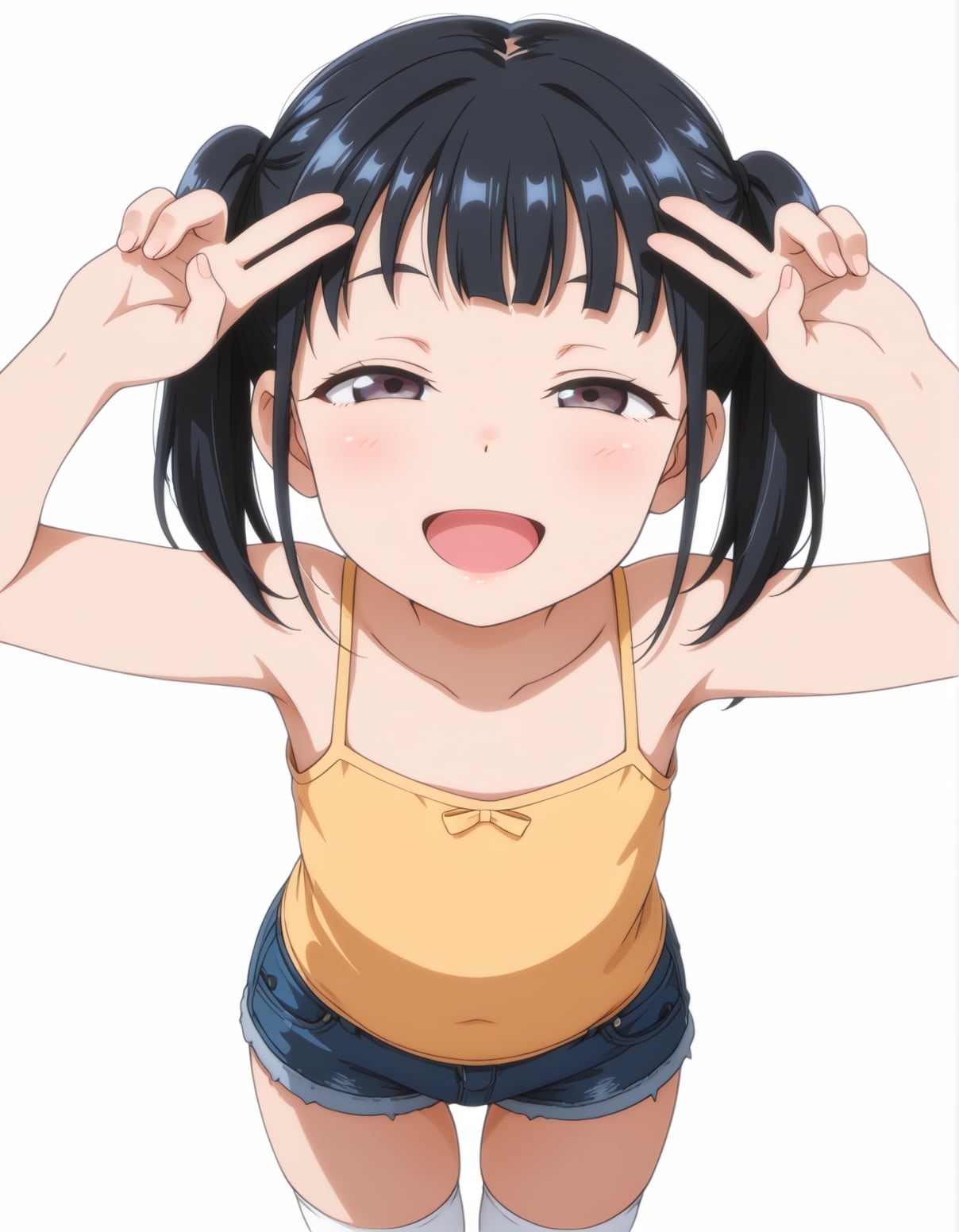 ぱっつんツインテール♡ | の人気AIイラスト・グラビア