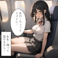 帰りの飛行機で① 5枚目