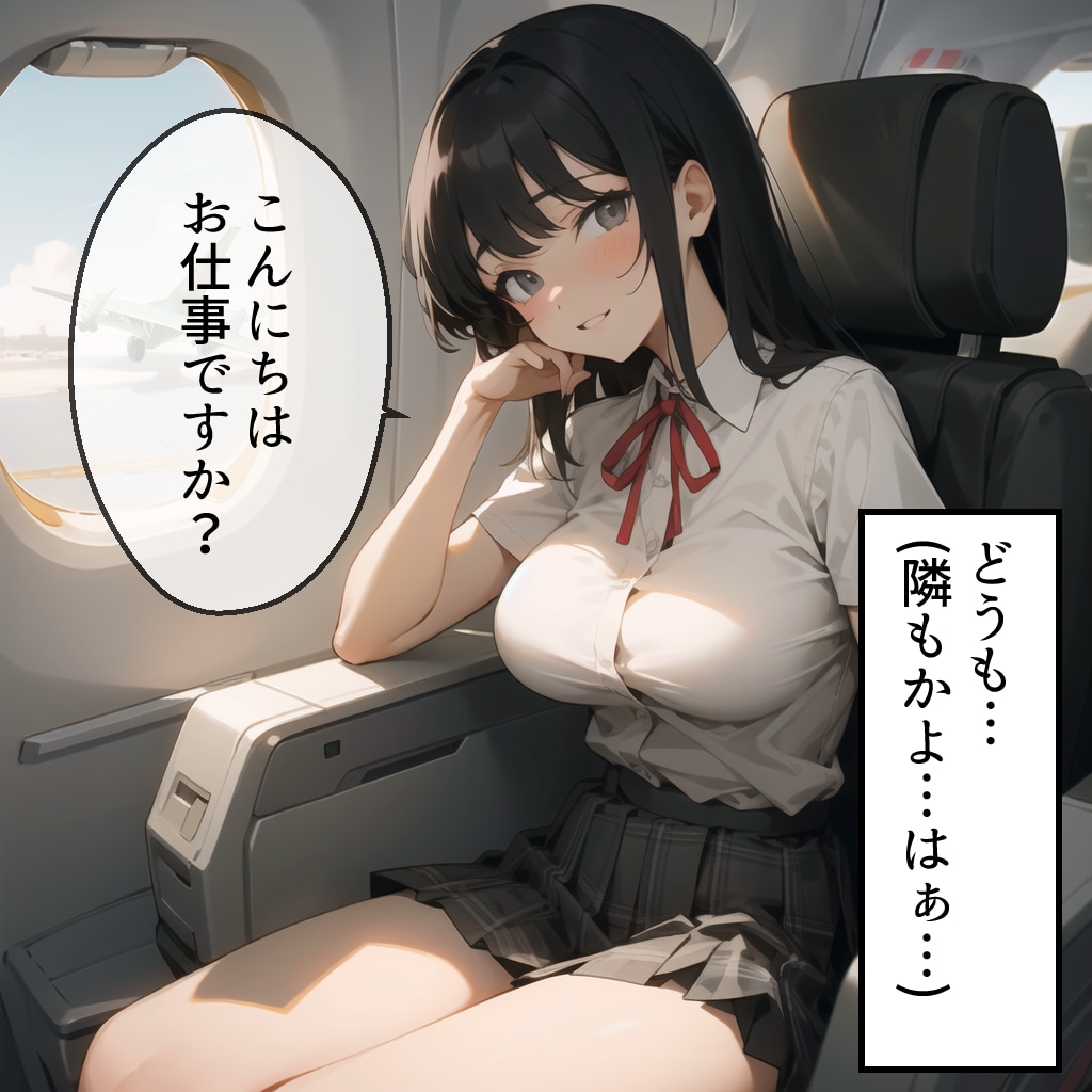 帰りの飛行機で①