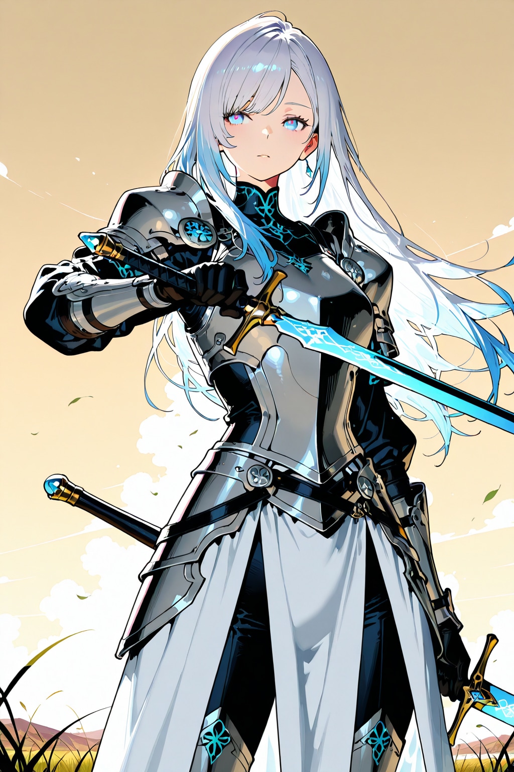 光の鎧 | の人気AIイラスト・グラビア